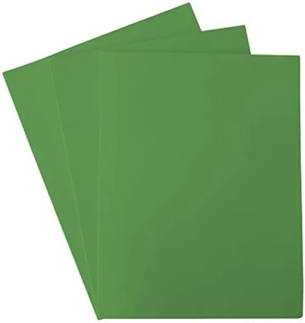 Foamy tama?o carta color verde navidad