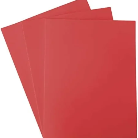 Foamy tama?o carta color rojo carm?n