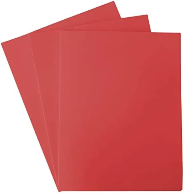 Foamy tama?o carta color rojo carm?n
