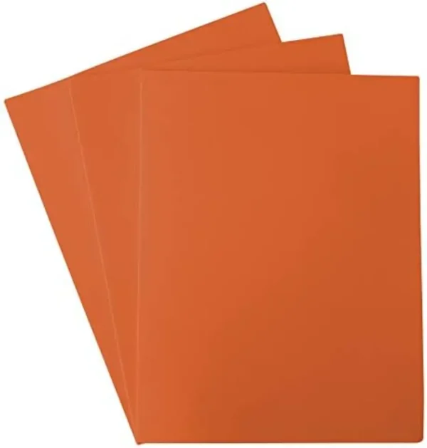Foamy carta color naranja