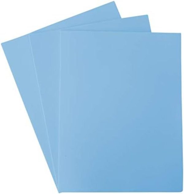 Foamy tama?o carta color azul cielo