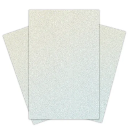 Foamy escarchado l?mina color blanco