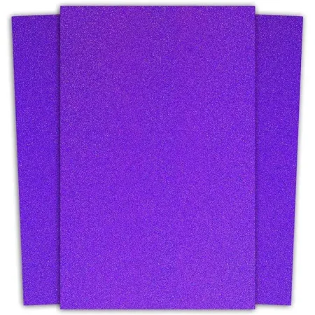 Foamy escarchado l?mina color violeta