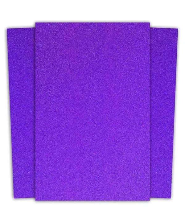 Foamy escarchado l?mina color violeta