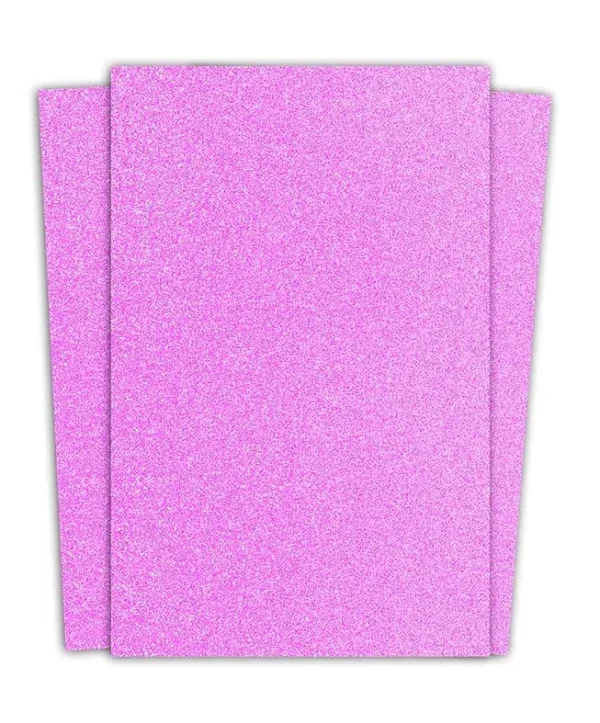 Foamy escarchado l?mina color rosa bebe