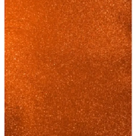 Foamy escarchado l?mina naranja