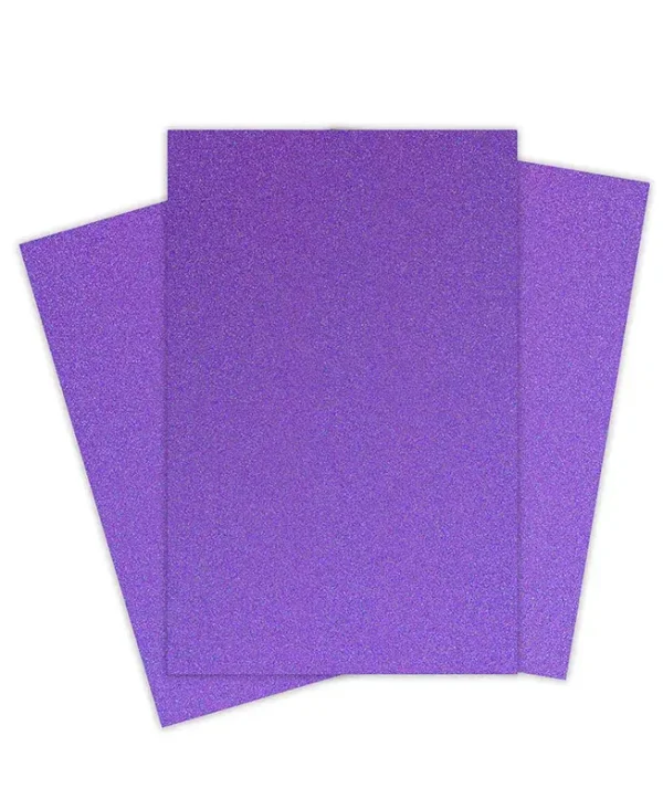 Foamy escarchado l?mina color lila