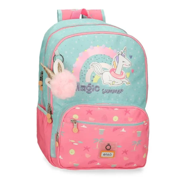 Morral 44cm doble compartimiento Magic summer