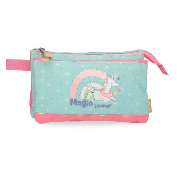 Cartuchera tipo sobre 3 compartimientos Magic summer