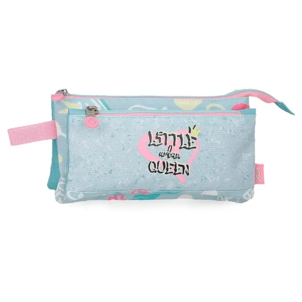 Cartuchera tipo sobre 3 compartimientos Little urban queen