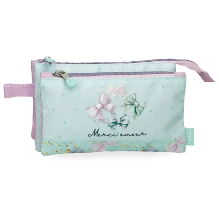 Cartuchera tipo sobre 3 compartimientos Merci amour