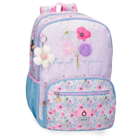 Morral 44cm doble compartimiento Full of flowers