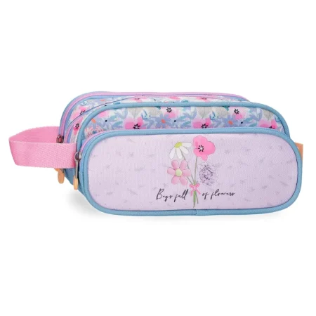 Cartuchera 3 compartimientos Full of flowers