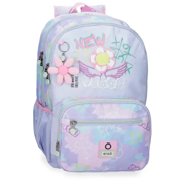 Morral 44cm doble compartimiento New vibes