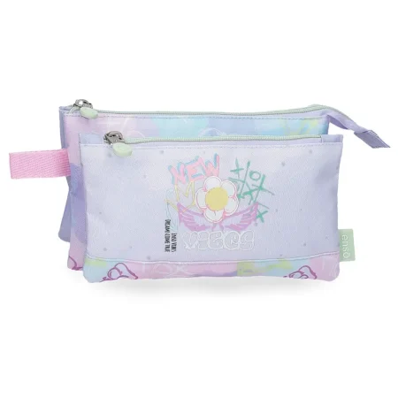 Cartuchera tipo sobre 3 compartimientos New vibes