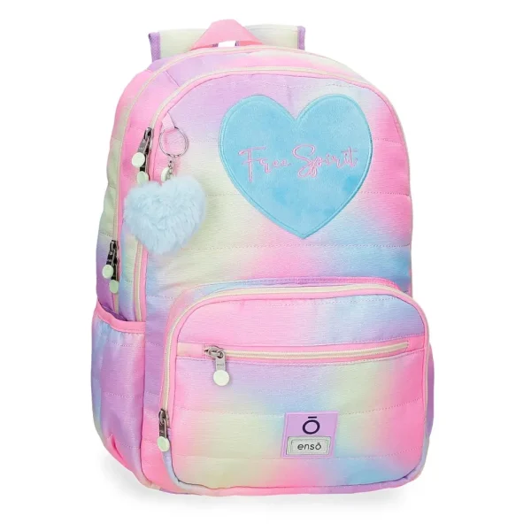 Morral 44cm doble compartimiento Free spirit