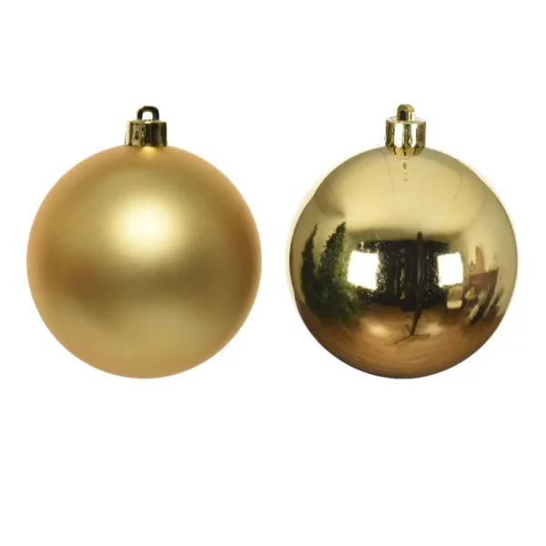 Set de 4 bambalinas de plástico mixtas 10 cm