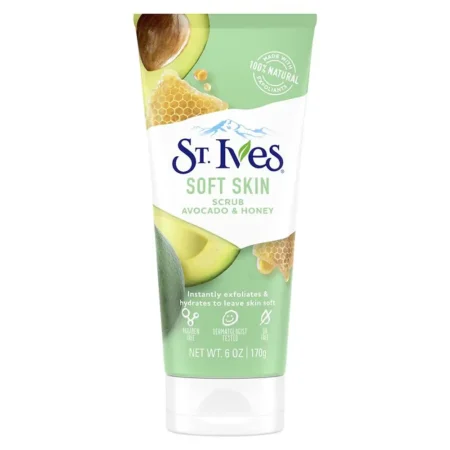Crema exfoliante aguacate y miel 170 gr