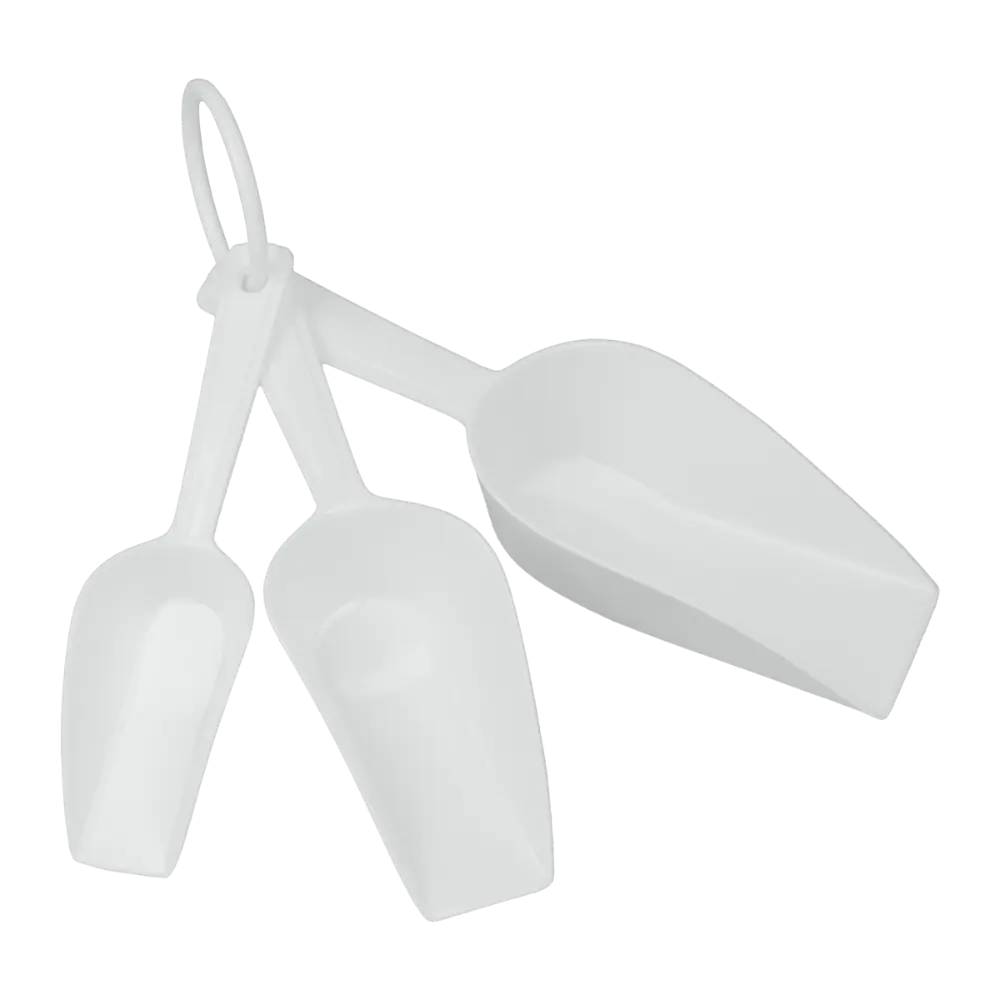 Set 3 cucharas medidoras 18, 35, 75 ml