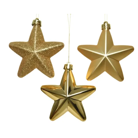 Adorno para colgar de plástico 2x7,50x7,50 cm