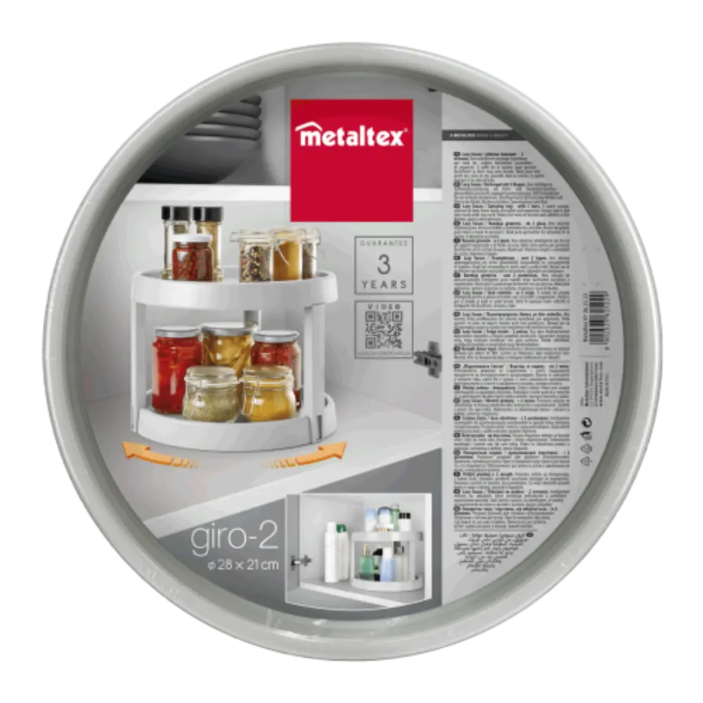 Bandeja giratoria de 2 pisos - Image 2