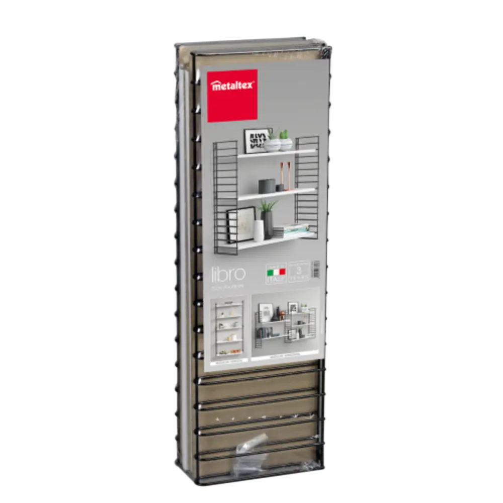 Biblioteca de 3 niveles negro - Image 4