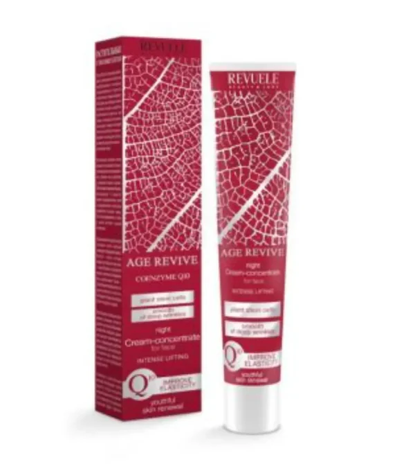 Crema facial anti edad de noche Q10 Intensive Lifting