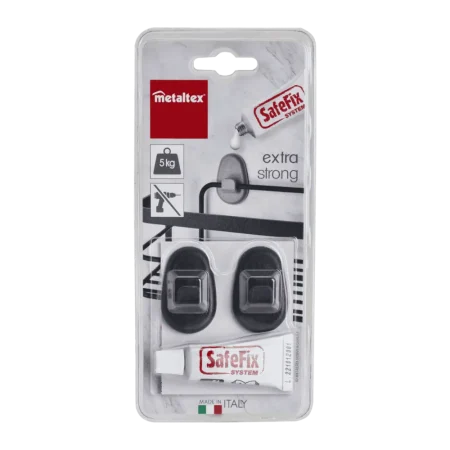 Juego de 2 ganchos + pegamento