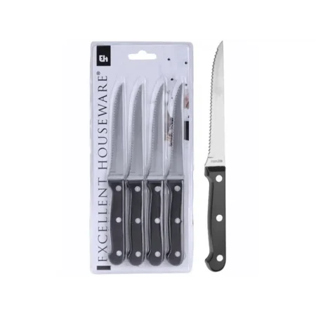 Set de 4 cuchillos para carne