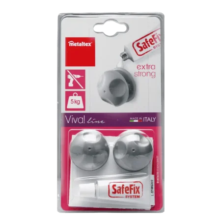 Juego de 2 soportes + pegamento