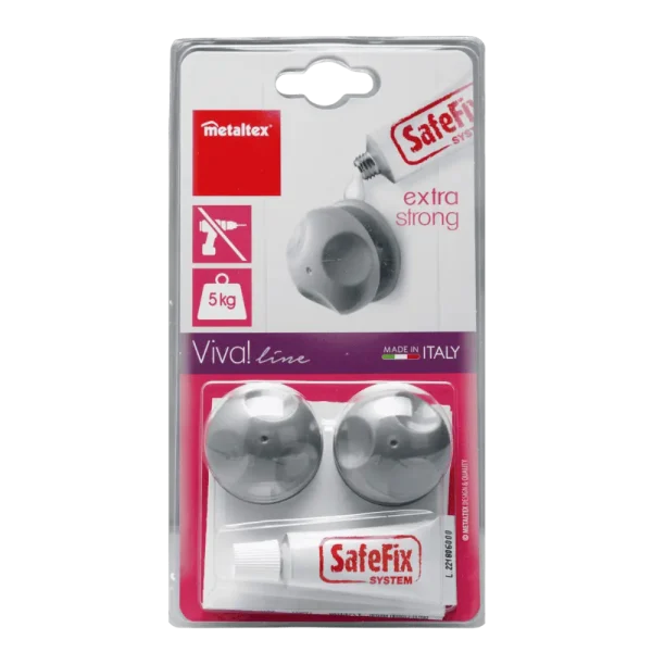 Juego de 2 soportes + pegamento