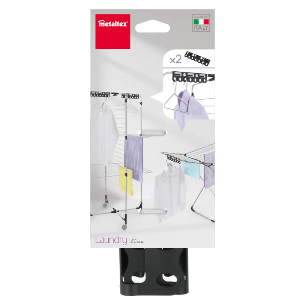 Set 2 soportes horizontales para ganchos - Image 2