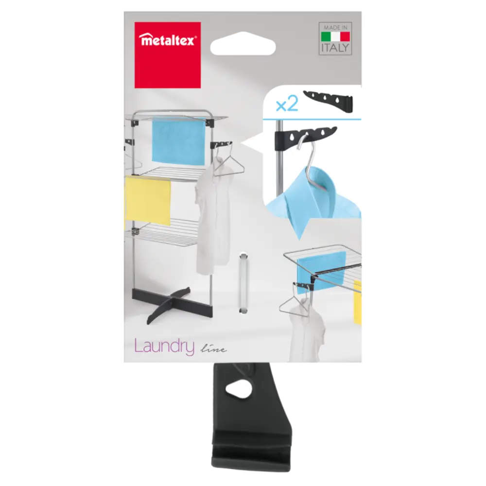 Set 2 soportes verticales para ganchos - Image 2