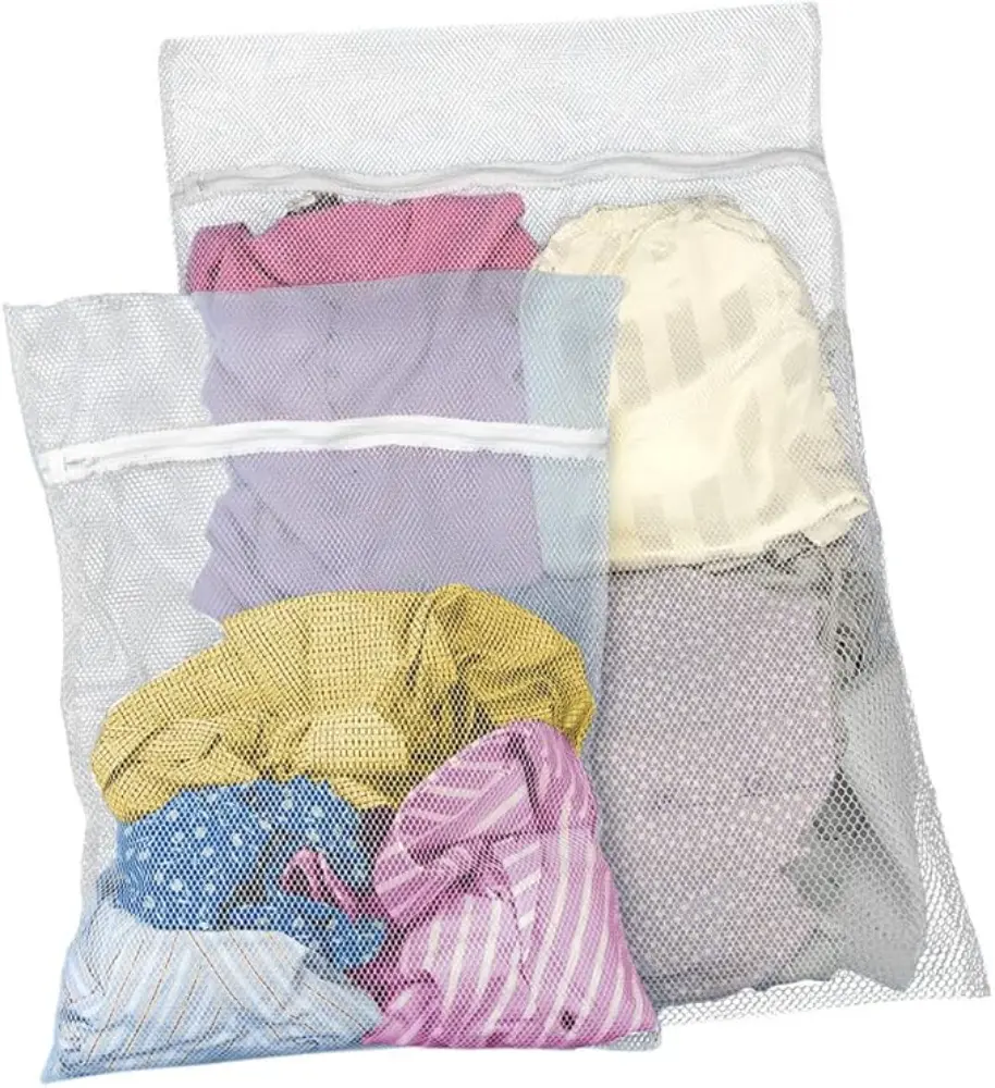 Set 2 bolsas para lavar con cierre L y XL