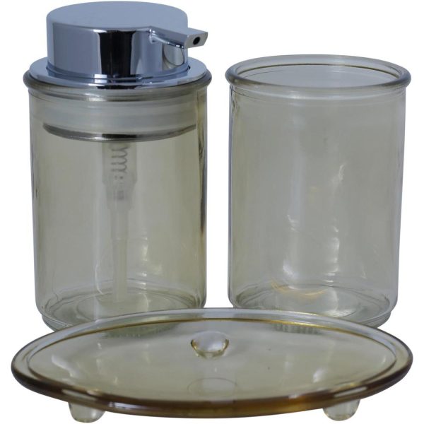 Juego de ba?o 3 piezas 27 x 17 x 8,5 cm