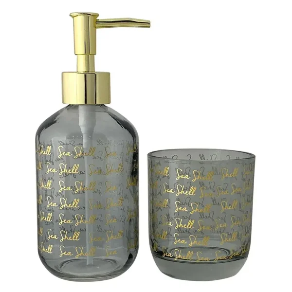 Juego de baño 2 piezas 19 x 7,8 x 20 cm