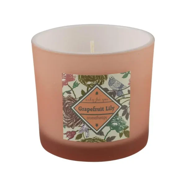 Vela con fragancia 8,5 x 8,5 x 7,8 cm