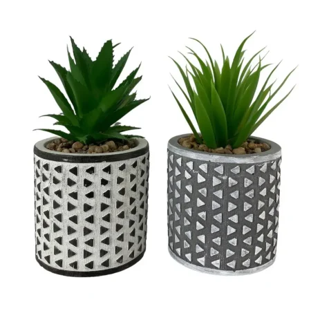 Juego de planta decorativa 2piezas 10 x 10 x 16 cm
