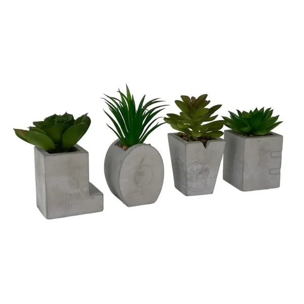 Planta artificial 5,5 x 4 x 6 cm