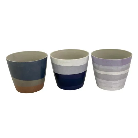 Porta potes 3 unidades 16,2 x 16,2 x 14 cm