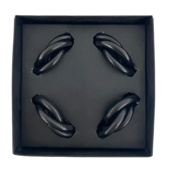 Set de 4 anillos para servilleta 2.5x7x7cm