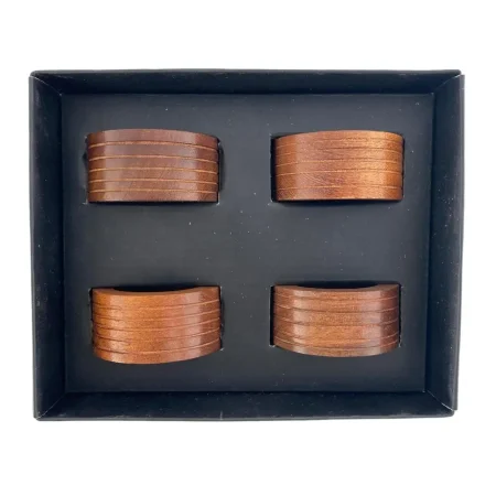 Set de 4 anillos para servilleta 2.5x5x5cm