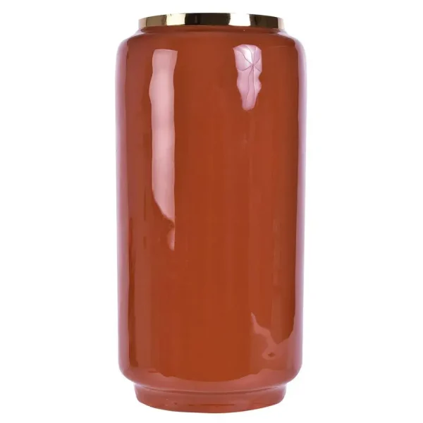 Florero vinotinto 14 x 14 x 29,5cm