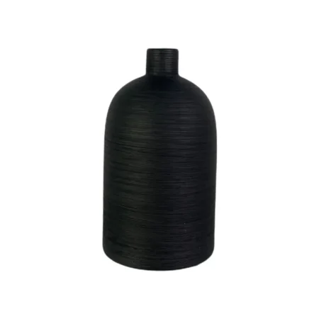 Florero negro 11,6 x 11,6 x 20,5cm