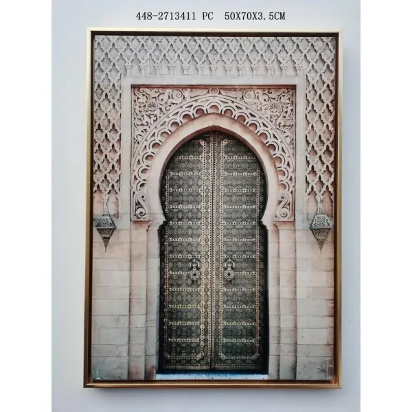 Cuadro con marco 50 x 3,5 x 70 cm