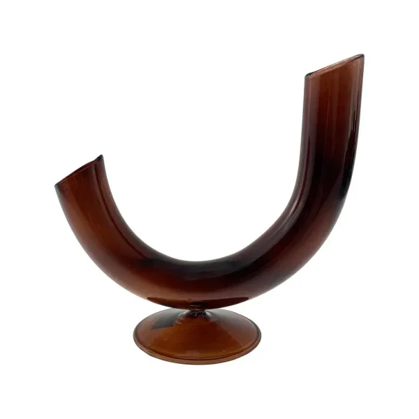 Florero vinotinto 17 x 8 x 17cm