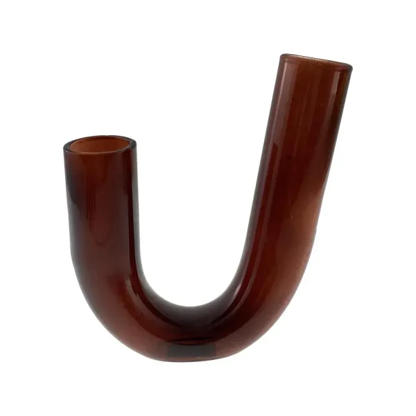 Florero vinotinto 9 x 3 x 11cm
