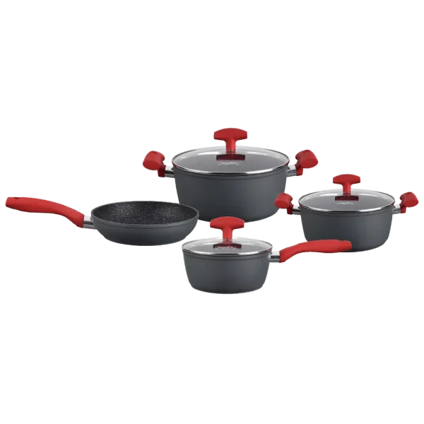 Juego de 7 ollas Vulcano