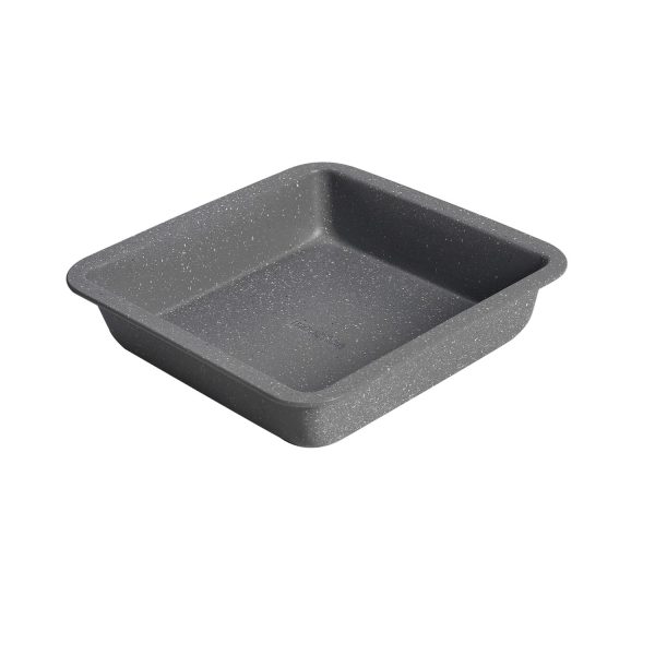 Molde cuadrado de acero al carbono 22,5 x 22,5 cm