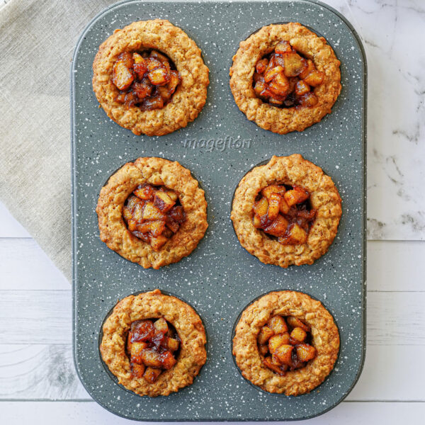 Molde para 6 cupcakes de acero al carbono 26 x 17,8 cm - Image 2